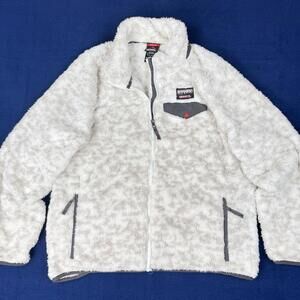 Gerry Sherpa Fleece Full Zip Hoodie Women Size L Soft Outdoor Casual Jacket